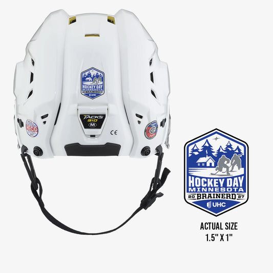Hockey Day Helmet Sticker