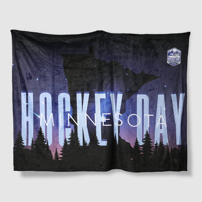 Hockey Day MN 2027 Blanket