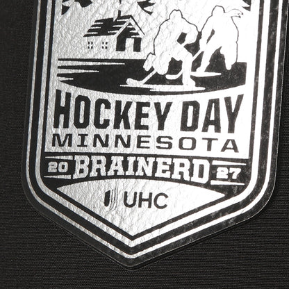 Hockey Day MN 2027 Leather Patch Hat