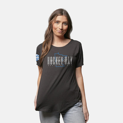 Hockey Day MN Brainerd Ladies T-Shirt