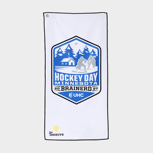 Hockey Day MN 2027 Golf Towel